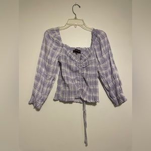 Purple blouse
